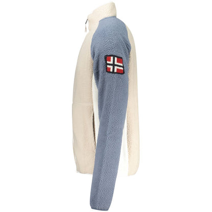 Sweatshirt by Norway 1963 for men in polyester beige & gray features a unrivaled silhouette with a refined and unrivaled detailing for a sophisticated look.