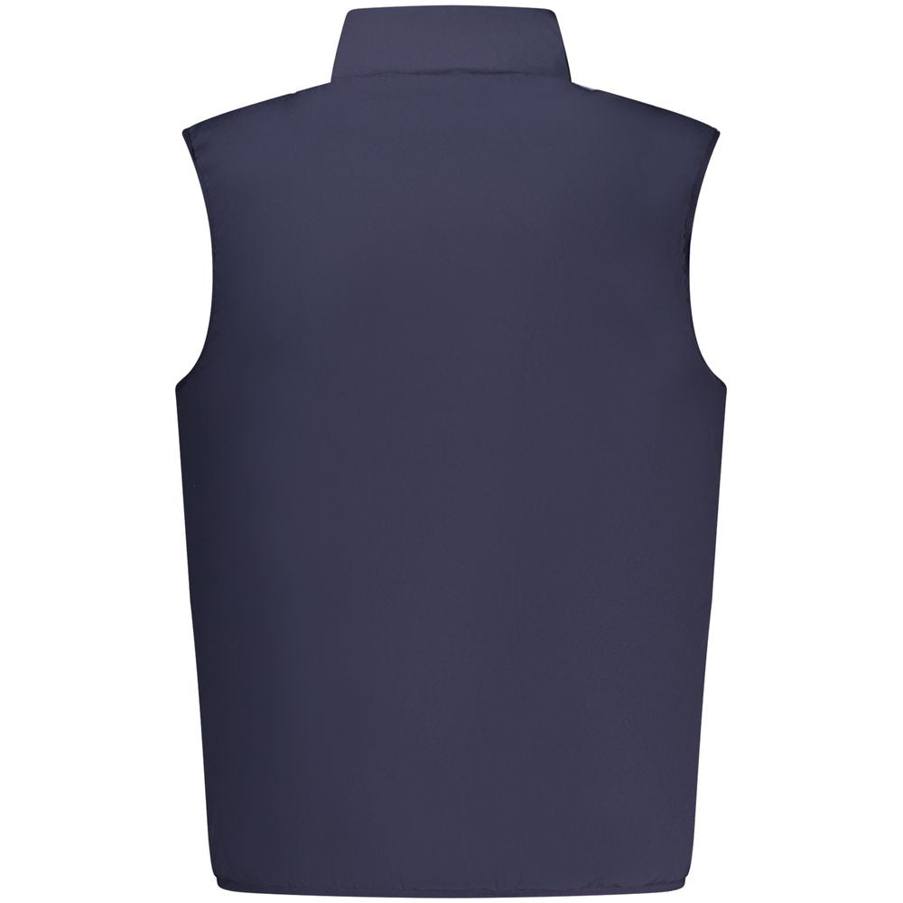Vest by Norway 1963 for men in stretch polyester blue features a stylish silhouette, showcasing distinct pockets and a refined for a truly stylish finish.