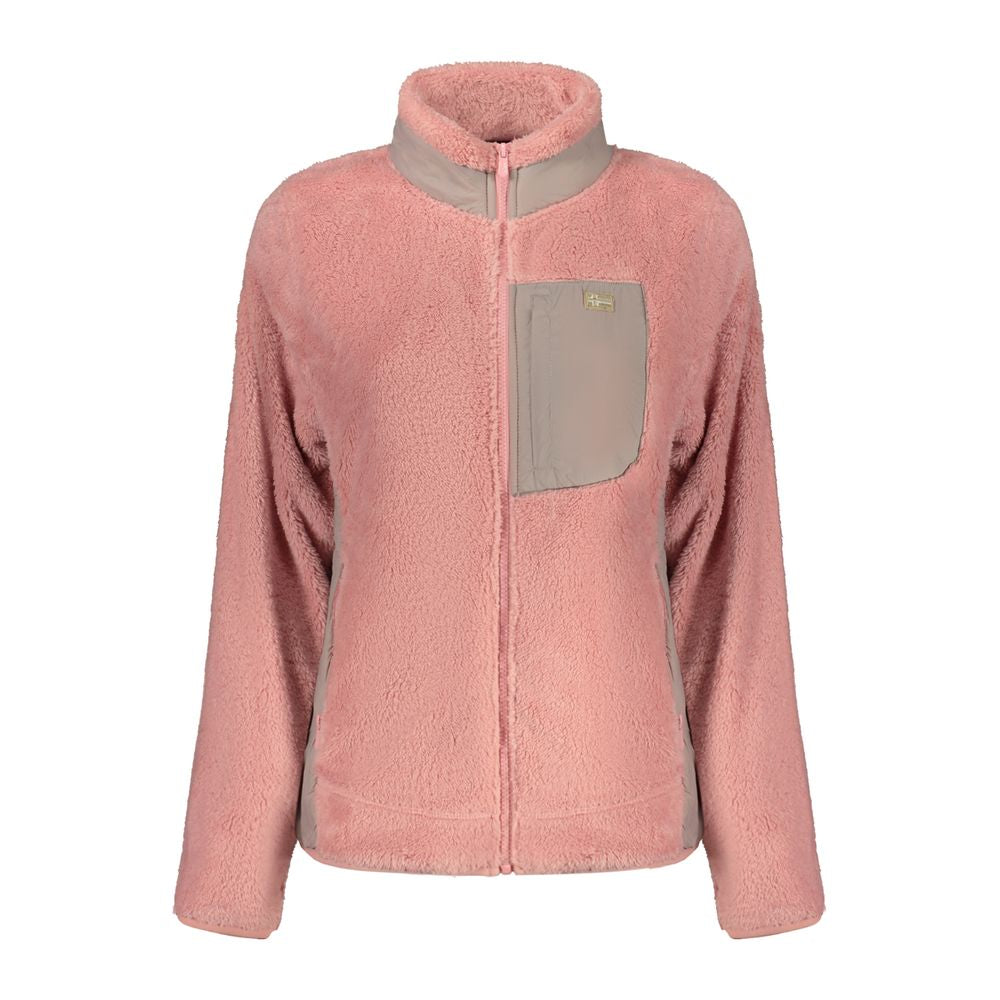 Sweatshirt by Norway 1963 for women in polyester pink features an enviable silhouette, showcasing a premium long-sleeve and refined high-neck neckline for a truly enviable finish.