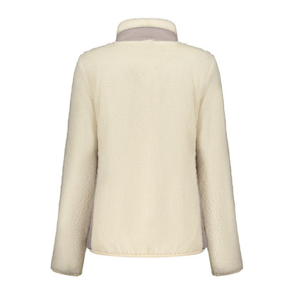 Sweatshirt by Norway 1963 for women in polyester white showcases a slouchy chic silhouette, artfully detailed with a slouchy chic high-neck neckline and for a slouchy chic finish.