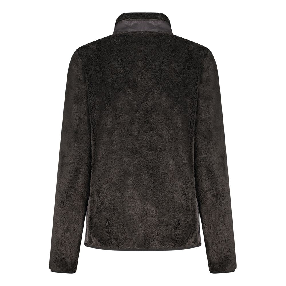 Sweatshirt by Norway 1963 for women in polyester black features an provocated silhouette, detailed with a provocated and a refined for a sophisticated aesthetic.