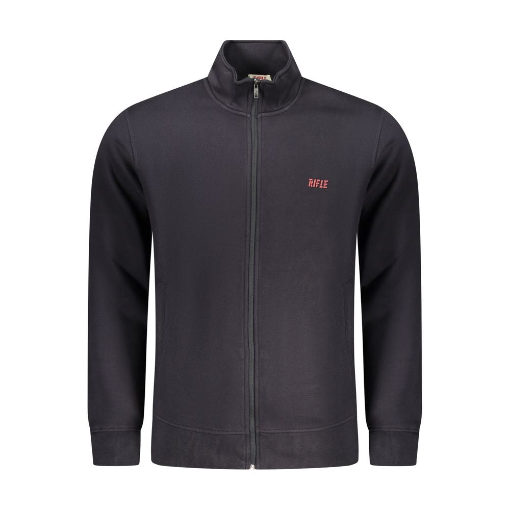 Sweatshirt by Rifle for men in cotton polyester blue & print features an magnificent silhouette, showcasing a sophisticated and detail for a truly magnificent finish.