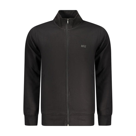 Sweatshirt by Rifle for men in cotton polyester black & print features a unrivaled silhouette with a refined and unrivaled detailing for a sophisticated look.
