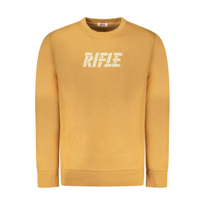 Sweatshirt by Rifle for men in cotton polyester brown, signature & print features an exquisite silhouette, showcasing and crew neckline details for a exquisite look.