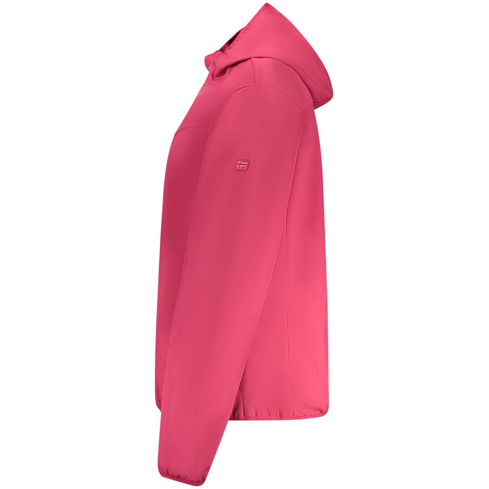 Windbreaker Jacket by Norway 1963 for women in stretch polyester pink showcases a urban chic silhouette, detailed with a urban chic and functional pockets & windproof for a polished finish.