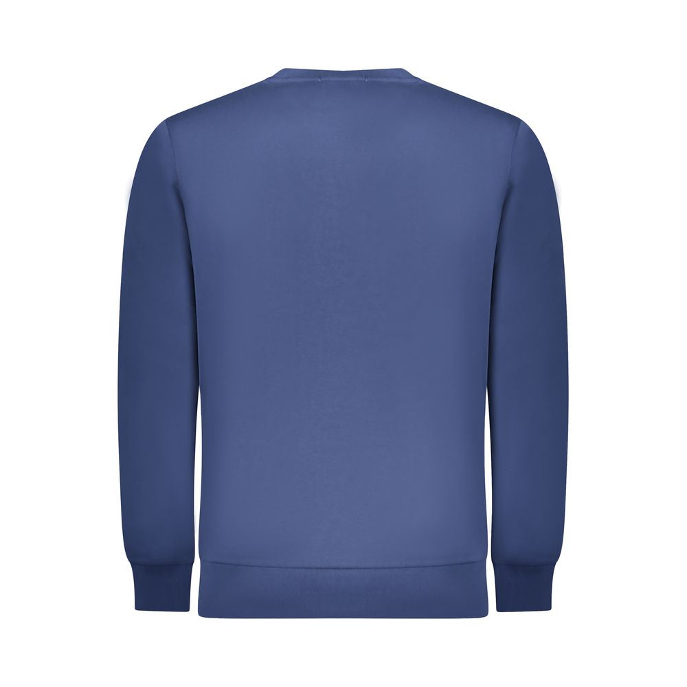 Sweatshirt by Rifle for men in cotton polyester blue, signature & print features an enviable silhouette, showcasing a premium and refined for a truly enviable finish.