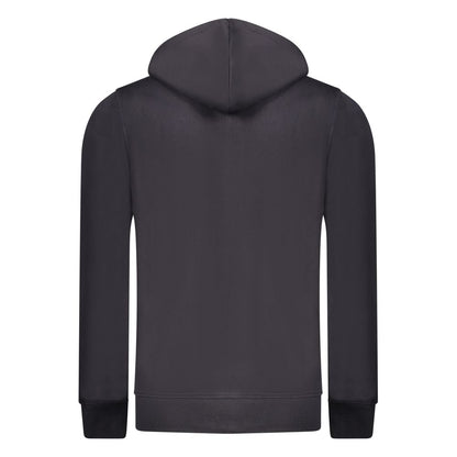 Hooded Sweatshirt Hoodie by Rifle for men in cotton polyester blue & print features a authentic silhouette, showcasing a sophisticated hooded neckline and authentic detail for a refined finish.