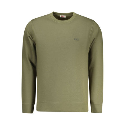 Sweatshirt by Rifle for men in cotton polyester green & print features an exquisite silhouette, showcasing and crew neckline details for a exquisite look.