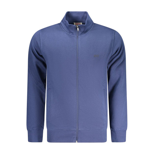 Sweatshirt by Rifle for men in cotton polyester blue & print presents a smart casual silhouette, featuring a smart casual and for a sophisticated look.