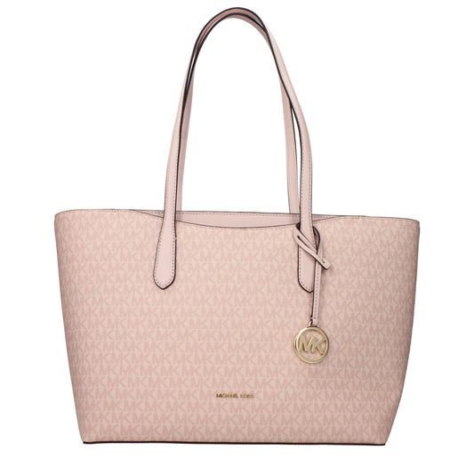 Shoulder Bag by Michael Kors for women in fabric pink features a stately silhouette, showcasing a secure , ample , and stately for a stately finish.