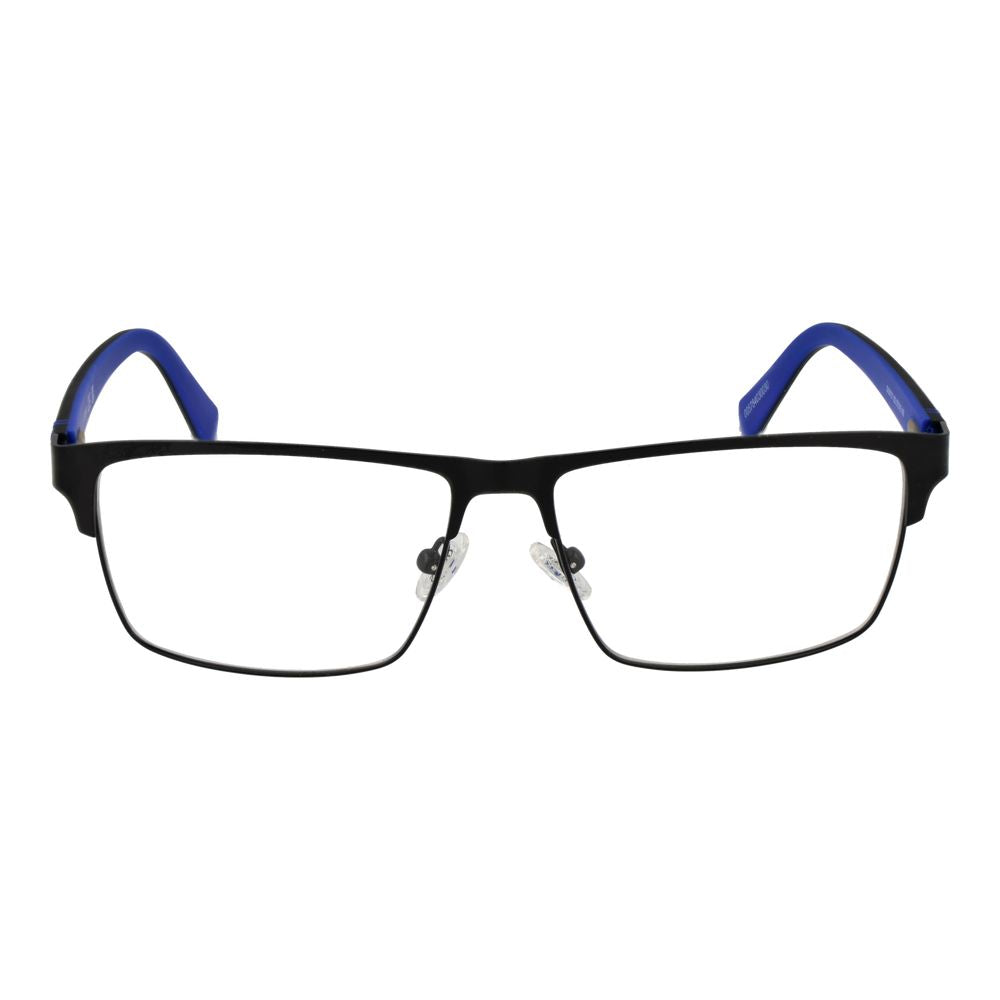 Eyeglasses Frames by Guess for men in metal black features a refined silhouette, showcasing a refined black coloured frame and full-frame frame design for a sophisticated, premium look.