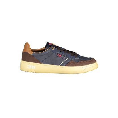 Athletic Sneakers Norway 1963 men polyester & polyethylene blue featuring a avant-garde Crisp Men's Athletic Polyester & Polyethylene Sneakers design with a avant-garde athletic style for a refined finish.