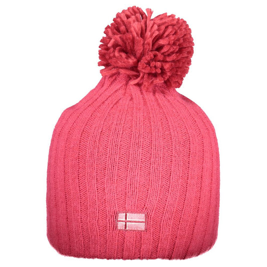 Beanie Hat by Norway 1963 for women in marabou polyamide pink & signature features a refined silhouette, showcasing the refined design of the Marabou Polyamide Beanie Hat for a sophisticated look.