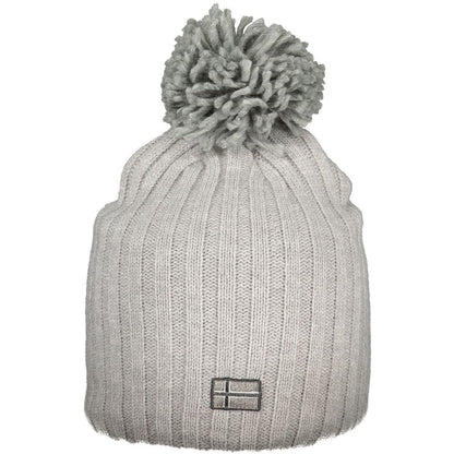 Beanie Hat by Norway 1963 for women in marabou polyamide gray features a athleisure-luxe silhouette, artfully capturing the essence of the athleisure-luxe Marabou Polyamide Beanie Hat design for a sophisticated look.