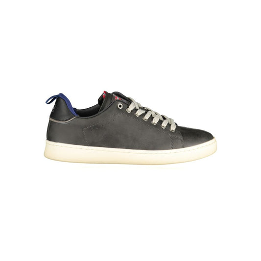 Sneakers by Norway 1963 for men in polyester & polyethylene black features an sumptuous silhouette, showcasing the premium Men's Low-Top Polyester & Polyethylene Sneakers in a sumptuous low-top style that offers a sumptuous finish for refined style.