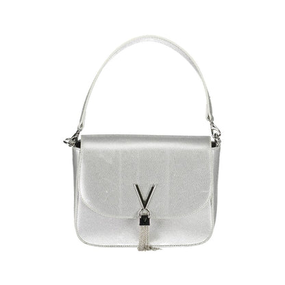 Handbag by Mario Valentino for women in polyethylene gray features a exquisite silhouette, showcasing a secure zipper & magnetic and exquisite internal-pockets with versatile shoulder-strap & handle for a exquisite finish.