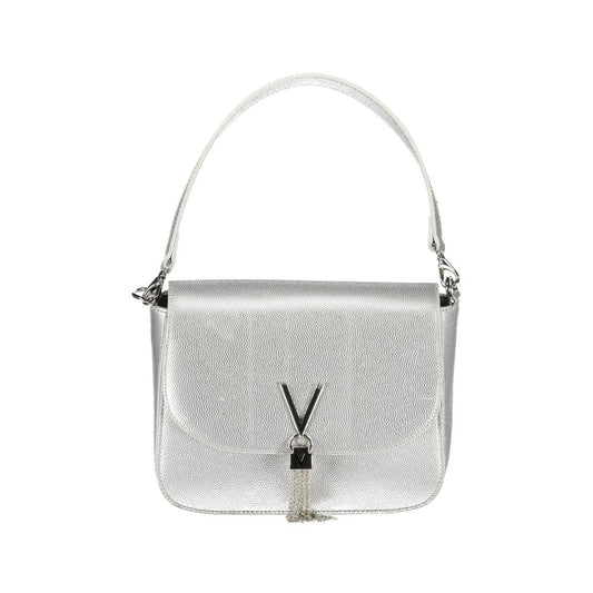 Handbag by Mario Valentino for women in polyethylene gray features a exquisite silhouette, showcasing a secure zipper & magnetic and exquisite internal-pockets with versatile shoulder-strap & handle for a exquisite finish.