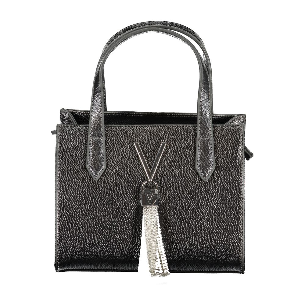 Handbag by Mario Valentino for women in polyethylene gray features a exquisite silhouette, showcasing a secure zipper and exquisite internal-pockets with versatile shoulder-strap, adjustable-strap & handle for a exquisite finish.
