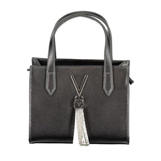Handbag by Mario Valentino for women in polyethylene gray features a exquisite silhouette, showcasing a secure zipper and exquisite internal-pockets with versatile shoulder-strap, adjustable-strap & handle for a exquisite finish.