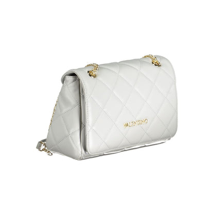 Handbag by Mario Valentino for women in polyethylene gray features a exquisite silhouette, showcasing a secure snap & zipper and exquisite internal-pockets with versatile handle for a exquisite finish.