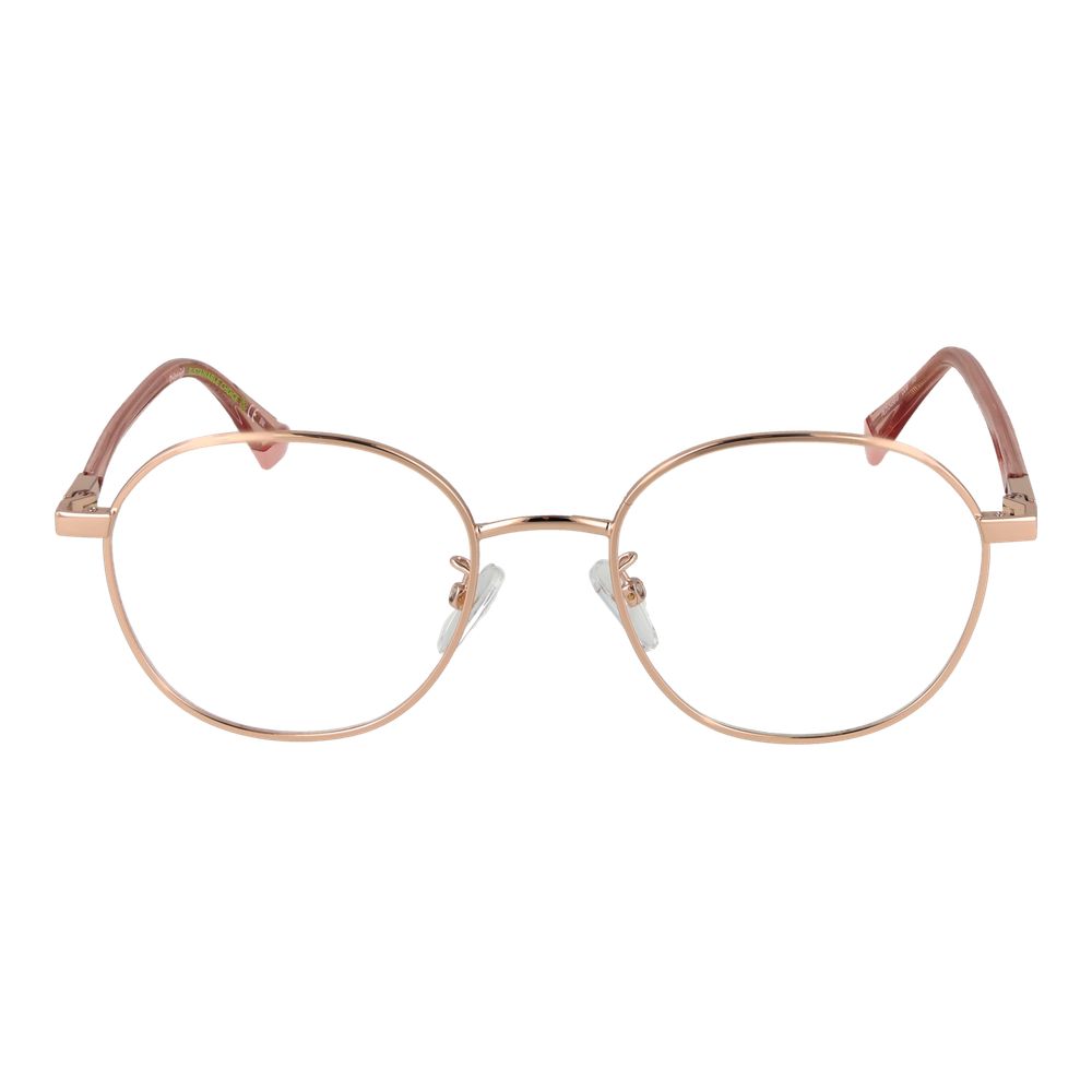 Eyeglasses Frames by Polaroid for unisex in rose-gold features an refined silhouette, showcasing a sophisticated rose-gold coloured frame and refined full-frame frame design for a refined look.