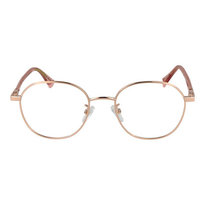 Eyeglasses Frames by Polaroid for unisex in rose-gold features an refined silhouette, showcasing a sophisticated rose-gold coloured frame and refined full-frame frame design for a refined look.