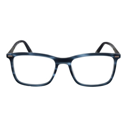 Eyeglasses Frames by Land Rover for men in blue features an refined silhouette, showcasing a sophisticated blue coloured frame and refined full-frame frame design for a refined look.