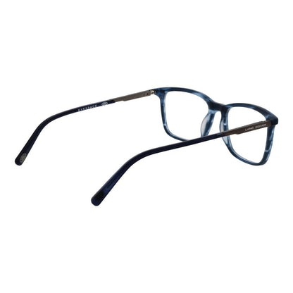 Eyeglasses Frames by Land Rover for men in blue features an refined silhouette, showcasing the refined blue coloured frame and sophisticated full-frame frame design.