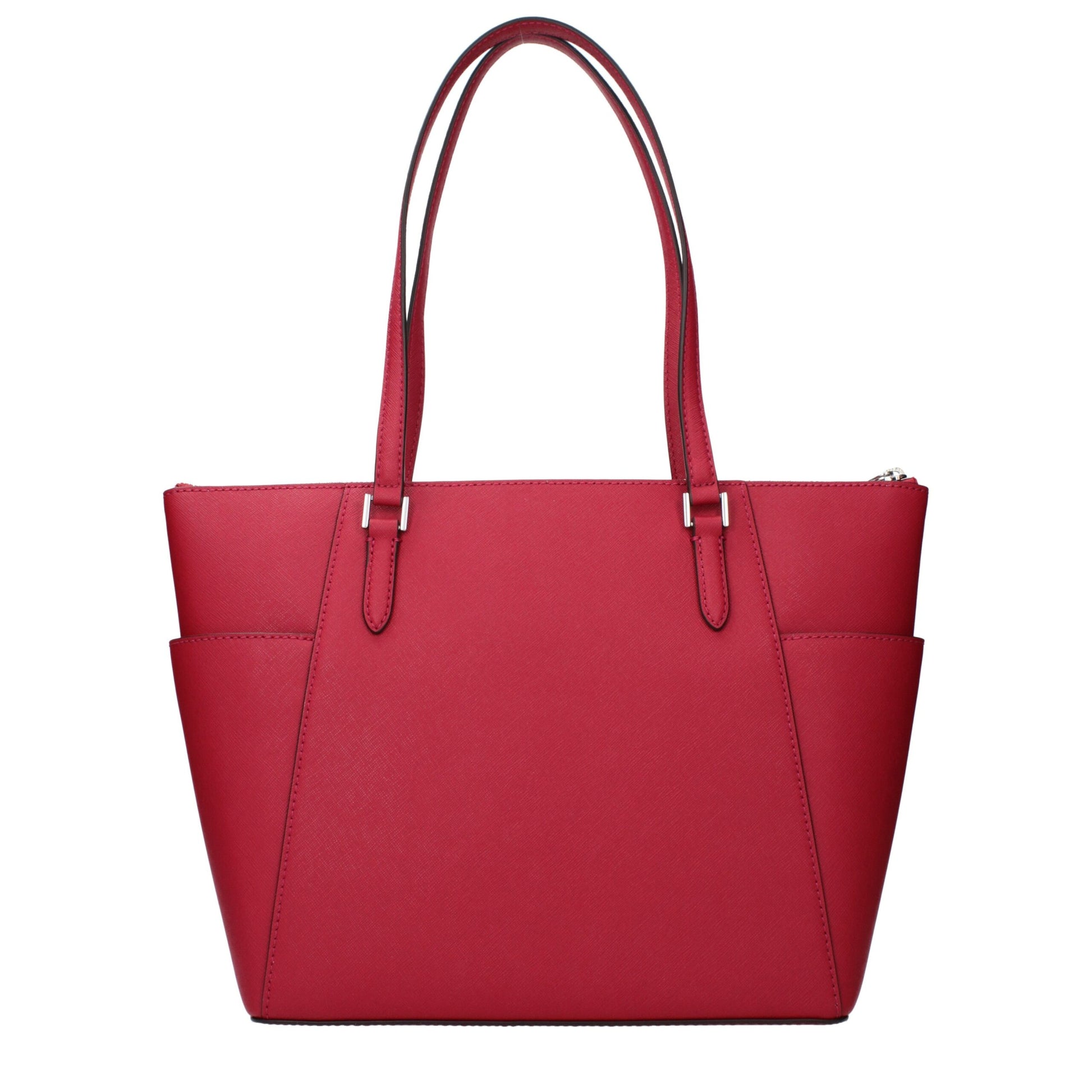 Shoulder Bag by Michael Kors for women in leather red features a stately silhouette, showcasing a secure , ample , and stately shoulder-strap for a stately finish.
