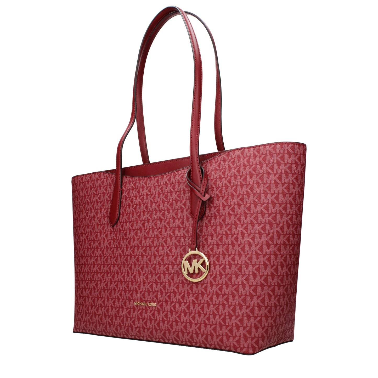Shoulder Bag by Michael Kors for women in fabric red features a effortless chic silhouette with a secure , ample , and versatile shoulder-strap for a effortless chic finish.