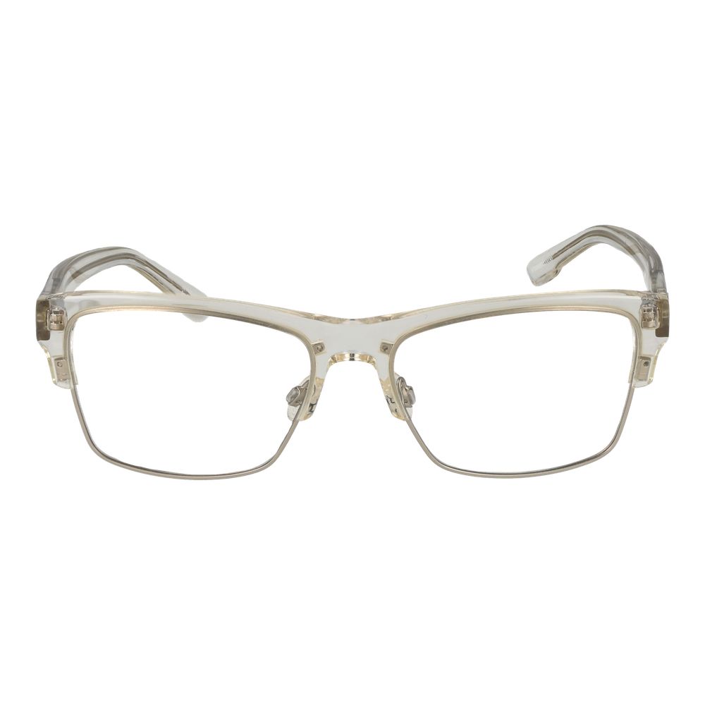 Eyeglasses Frames by Spy for unisex in plastic transparent features a refined silhouette, showcasing a refined transparent coloured frame and full-frame frame design for a sophisticated, premium look.