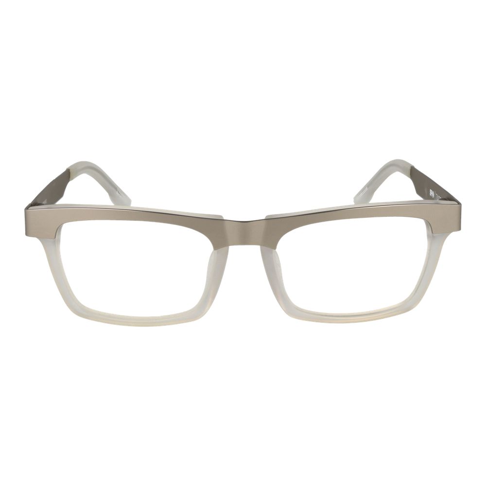 Eyeglasses Frames by Spy for unisex in plastic silver features an refined silhouette, showcasing a sophisticated silver coloured frame and refined full-frame frame design for a refined look.