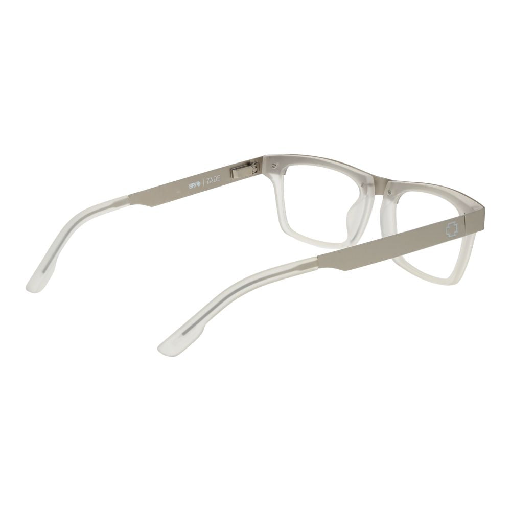 Eyeglasses Frames by Spy for unisex in plastic and silver showcases a refined silhouette, detailed with a silver coloured frame finish and a sophisticated full-frame frame design.