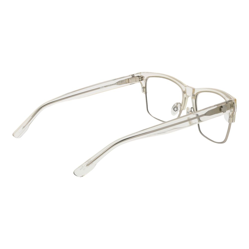Eyeglasses Frames by Spy for unisex in plastic transparent features an refined silhouette, showcasing a sophisticated transparent coloured frame and refined full-frame frame design for a refined look.