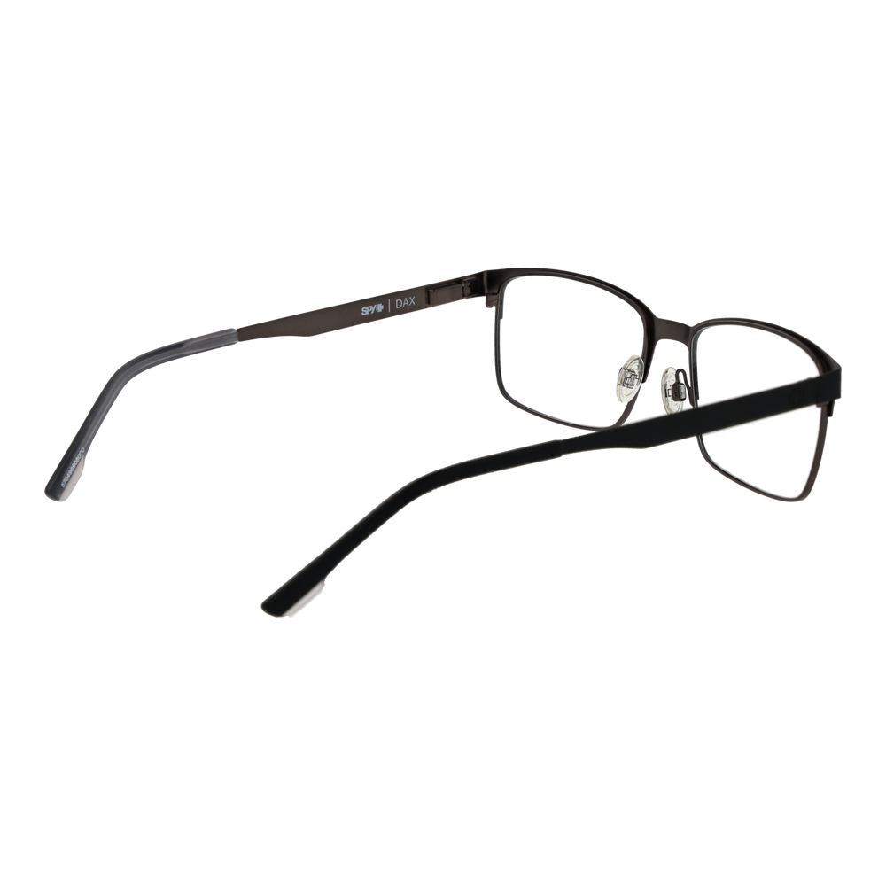 Eyeglasses Frames by Spy for men in plastic black showcases a refined full-frame frame design with a refined black coloured frame finish for a refined and sophisticated look.