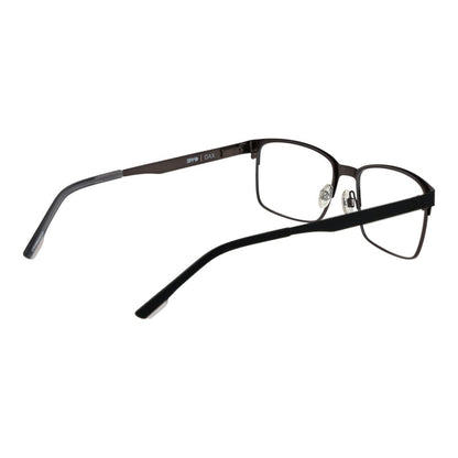 Eyeglasses Frames by Spy for men in plastic black showcases a refined full-frame frame design with a refined black coloured frame finish for a refined and sophisticated look.