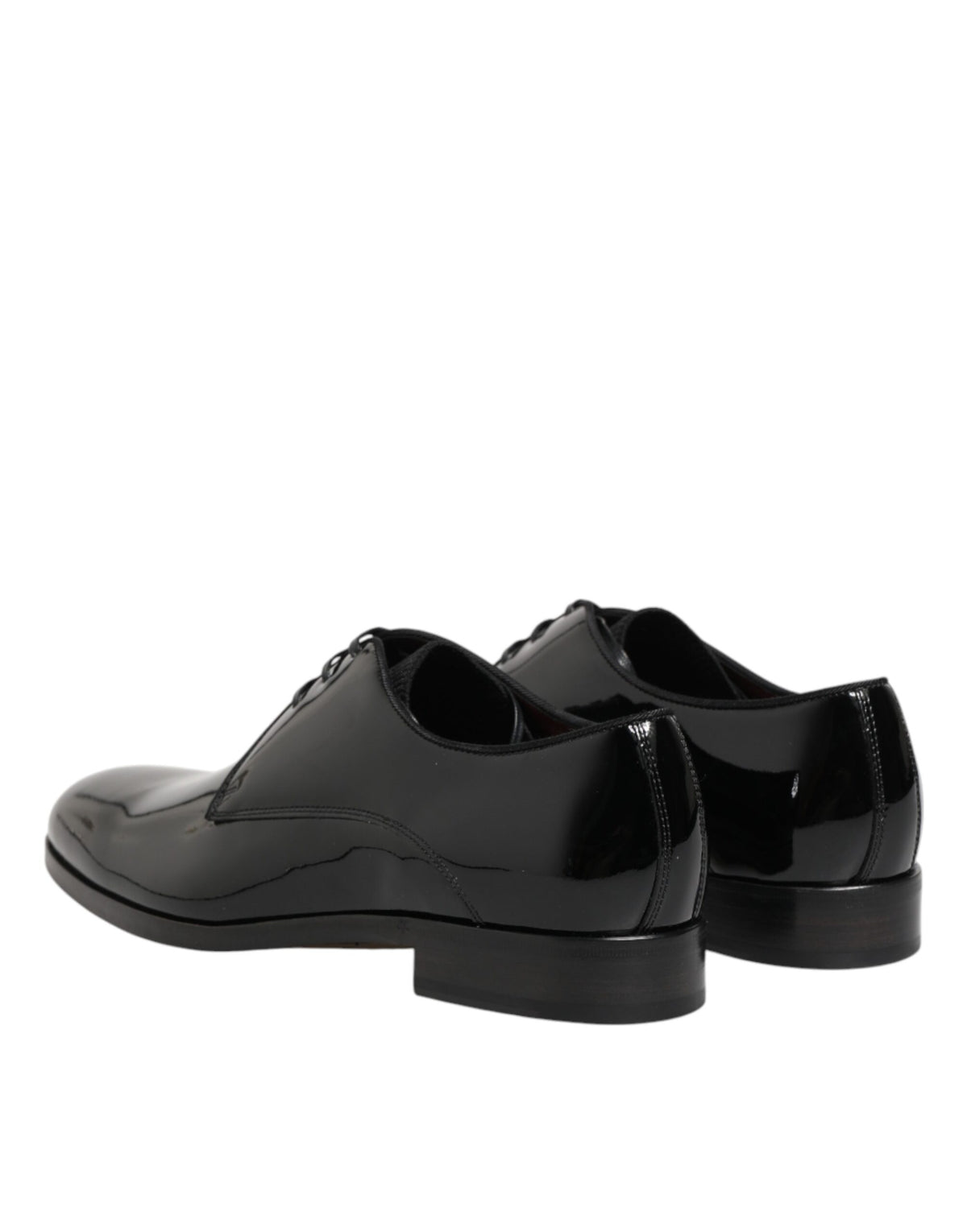 Dolce & Gabbana Men's Suede Calfskin & Goat Leather Derby Lace-Up Shoes - Black