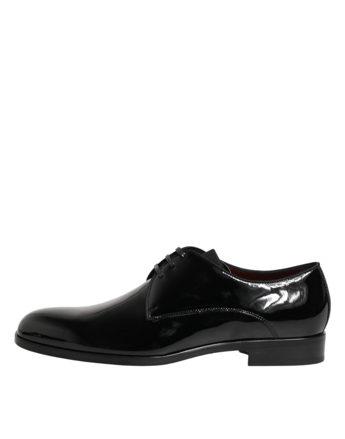 Dolce & Gabbana Men's Suede Calfskin & Goat Leather Derby Lace-Up Shoes - Black