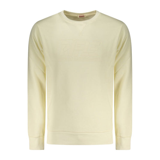 Sweatshirt by Rifle for men in cotton white & print features an magnificent silhouette, showcasing a sophisticated crew neckline and detail for a truly magnificent finish.
