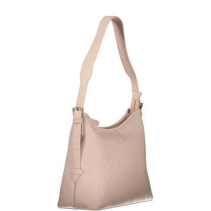 Shoulder Handbag by Mario Valentino for women in polyethylene pink features a exquisite silhouette, showcasing a secure zipper and exquisite internal-pockets with versatile shoulder-strap & adjustable-strap for a exquisite finish.