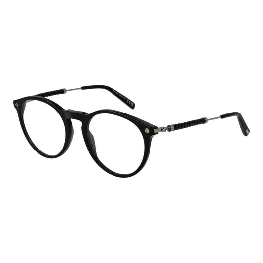 Tod's Men's Full-Rim Round Acetate Eyeglasses Frames - Black