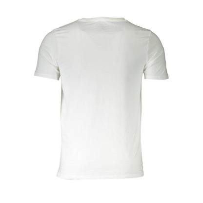 T-Shirt by Aeronautica Militare for men in cotton white features an on trend silhouette, perfectly showcasing a on trend and crew neckline for an elevated aesthetic.