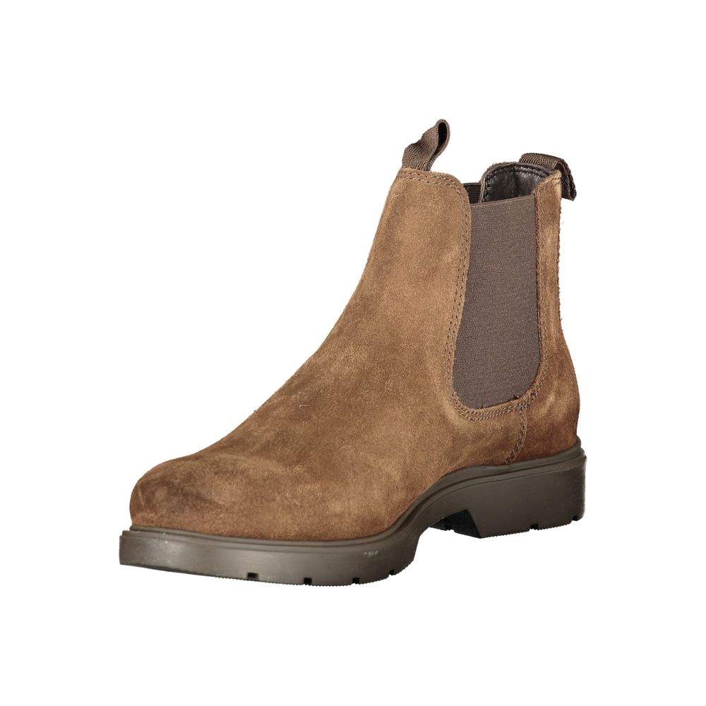 Ankle Boots by Lumberjack for men in polyester polyurethane leather brown & print features an performance-driven Men's Polyester Polyurethane Leather Ankle Boots silhouette, defined by a sophisticated and a performance-driven .