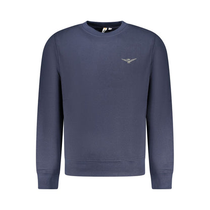 Sweatshirt by Accademia Militare for men in cotton polyester blue features an magnificent silhouette, showcasing a sophisticated crew neckline and detail for a truly magnificent finish.