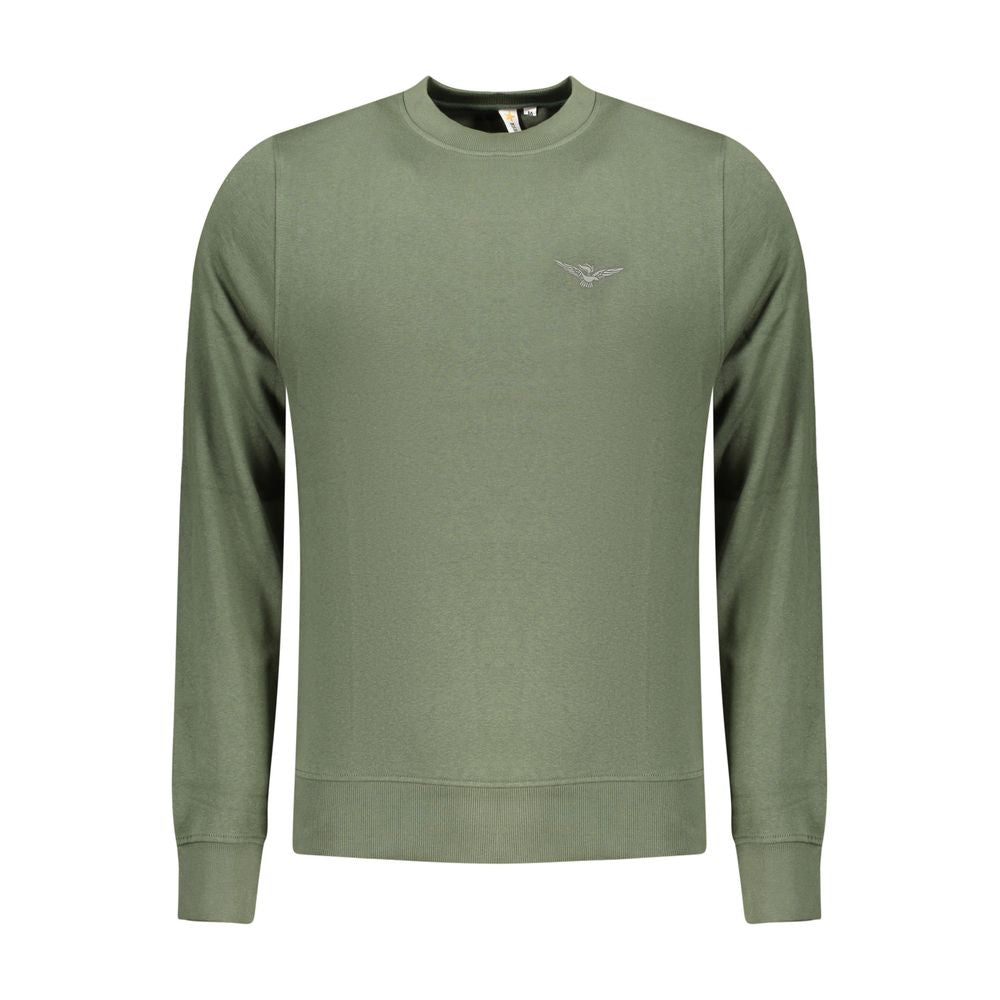 Sweatshirt by Accademia Militare for men in cotton polyester green features a unrivaled silhouette with a refined crew neckline and unrivaled detailing for a sophisticated look.