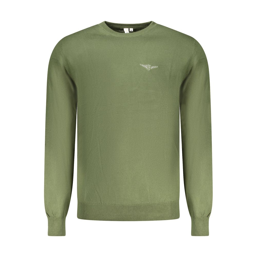 Sweatshirt by Accademia Militare for men in cotton green & signature features an provocated silhouette, detailed with a provocated and a refined for a sophisticated aesthetic.