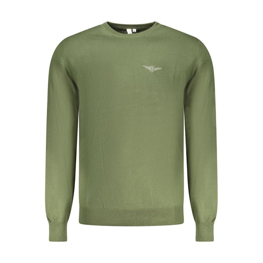 Sweatshirt by Accademia Militare for men in cotton green & signature features an provocated silhouette, detailed with a provocated and a refined for a sophisticated aesthetic.