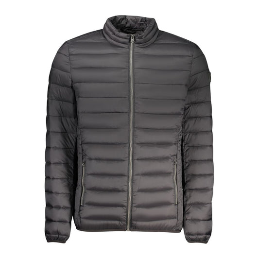 Windbreaker Jacket by Marina Yachting for men in polyamide black presents a resilient silhouette, artfully detailed with a sophisticated and functional pockets & windproof for a resilient finish.