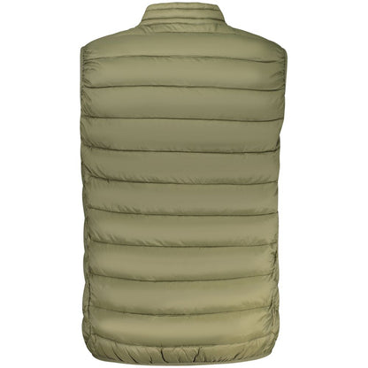 Vest by Marina Yachting for men in polyamide green features an on trend silhouette, showcasing a sophisticated and premium pockets for a truly on trend finish.