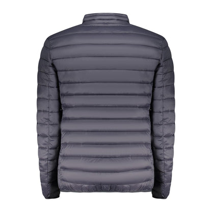 Windbreaker Jacket by Marina Yachting for men in polyamide blue features an enduring silhouette, showcasing technical pockets & windproof and a sophisticated for a truly enduring aesthetic.